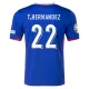 T. Hernandez #22 Frankreich Fußballtrikots EM 2024 Heimtrikot Herren