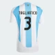 Tagliafico #3 Argentinien Fußballtrikots Copa America 2024 Heimtrikot Herren