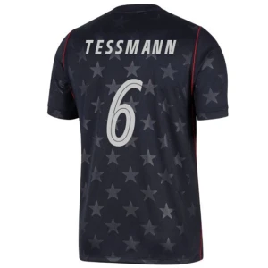 Tessmann #6 USA Fußballtrikot WM 2026 Auswärtstrikot Herren