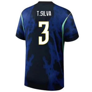 Thiago Silva #3 Brasilien Fußballtrikot WM 2026 Auswärtstrikot Herren