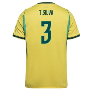 Thiago Silva #3 Brasilien Fußballtrikot WM 2026 Heimtrikot Herren