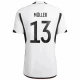 Thomas Müller #13 Deutschland Fußballtrikots WM 2022 Heimtrikot Herren