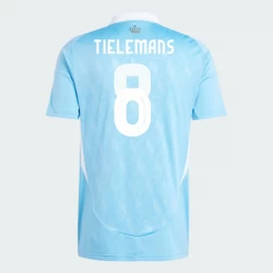 Tielemans #8 Belgien Fußballtrikots EM 2024 Auswärtstrikot Herren