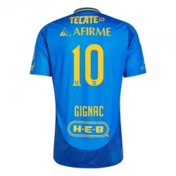 Tigres UANL Fußballtrikot 2024-25 Gignac #10 Auswärtstrikot Herren