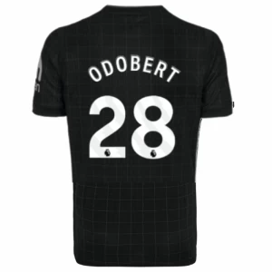 Tottenham Hotspur Fußballtrikot 2025-26 Odobert #28 Auswärtstrikot Herren