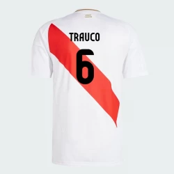 Trauco #6 Peru Fußballtrikots Copa America 2024 Heimtrikot Herren