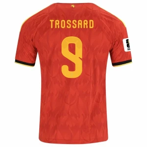 Trossard #9 Belgien Fußballtrikot WM 2026 Heimtrikot Herren