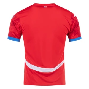 Tschechien Fußballtrikot EM 2024 Heimtrikot Herren