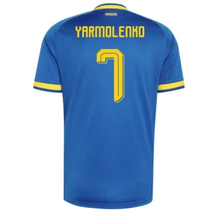 Ukraine Fußballtrikot 2026 Yarmolenko #7 Auswärtstrikot Herren