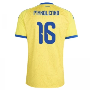 Ukraine Mykolenko #16 Fußballtrikot 2026 Heimtrikot Herren