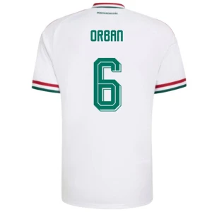 Ungarn Fußballtrikot 2026 Orban #6 Auswärtstrikot Herren