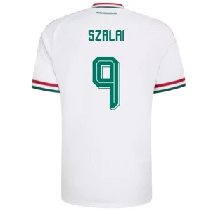 Ungarn Fußballtrikot 2026 Szalai #9 Auswärtstrikot Herren