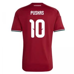 Ungarn Puskas #10 Fußballtrikot 2026 Heimtrikot Herren
