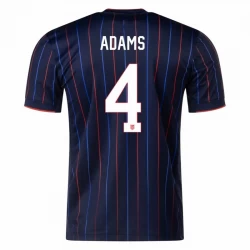 USA Fußballtrikot 2025 USMNT Adams #4 Auswärtstrikot Herren