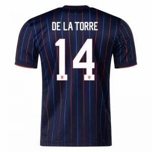 USA Fußballtrikot 2025 USMNT De La Torre #14 Auswärtstrikot Herren