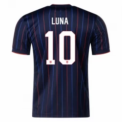 USA Fußballtrikot 2025 USMNT Luna #10 Auswärtstrikot Herren