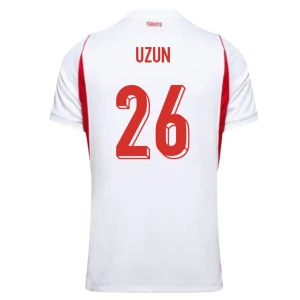 Uzun #26 Truthahn Fußballtrikot WM 2026 Auswärtstrikot Herren