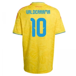 Valderrama #10 Kolumbien Fußballtrikot WM 2026 Heimtrikot Herren