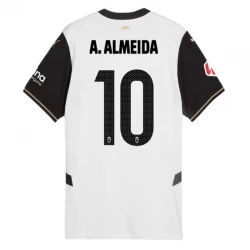 Valencia CF A. Almeida #10 Fußballtrikot 2024-25 Heimtrikot Herren