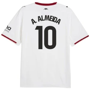 Valencia CF A. Almeida #10 Fußballtrikot 2026-27 Heimtrikot Herren