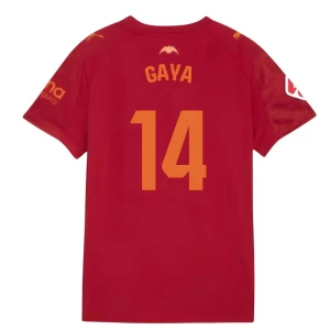 Valencia CF Fußballtrikot 2025-26 Gaya #14 Auswärtstrikot Herren