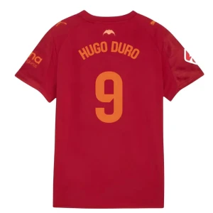 Valencia CF Fußballtrikot 2025-26 Hugo Duro #9 Auswärtstrikot Herren