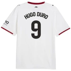 Valencia CF Hugo Duro #9 Fußballtrikot 2026-27 Heimtrikot Herren
