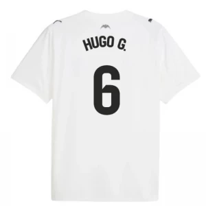 Valencia CF Hugo G. #6 Fußballtrikot 2025-26 Heimtrikot Herren