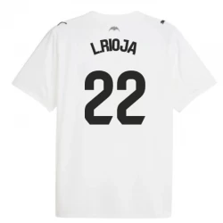 Valencia CF L. Rioja #22 Fußballtrikot 2025-26 Heimtrikot Herren