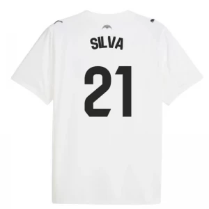 Valencia CF Silva #21 Fußballtrikot 2025-26 Heimtrikot Herren
