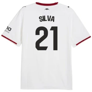 Valencia CF Silva #21 Fußballtrikot 2026-27 Heimtrikot Herren
