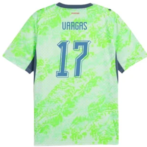 Vargas #17 Schweiz Fußballtrikot WM 2026 Auswärtstrikot Herren