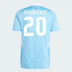 Vermeeren #20 Belgien Fußballtrikots EM 2024 Auswärtstrikot Herren