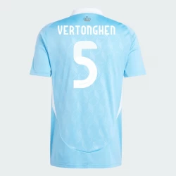 Vertonghen #5 Belgien Fußballtrikot EM 2024 Auswärtstrikot Herren
