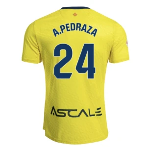 Villarreal CF A. Pedraza #24 Fußballtrikot 2025-26 Heimtrikot Herren