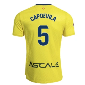 Villarreal CF Capdevila #5 Fußballtrikot 2025-26 Heimtrikot Herren