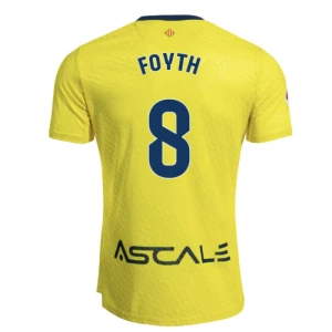 Villarreal CF Foyth #8 Fußballtrikot 2025-26 Heimtrikot Herren