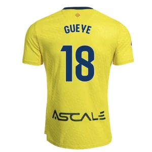 Villarreal CF Gueye #18 Fußballtrikot 2025-26 Heimtrikot Herren