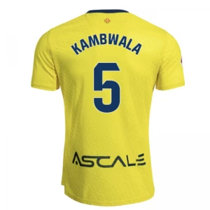 Villarreal CF Kambwala #5 Fußballtrikot 2025-26 Heimtrikot Herren