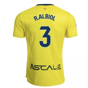 Villarreal CF R. Albiol #3 Fußballtrikot 2025-26 Heimtrikot Herren