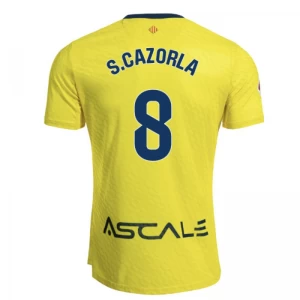 Villarreal CF S. Cazorla #8 Fußballtrikot 2025-26 Heimtrikot Herren
