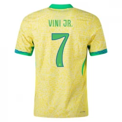 Vini Jr #7 Brasilien Fußballtrikots Copa America 2024 Heimtrikot Herren