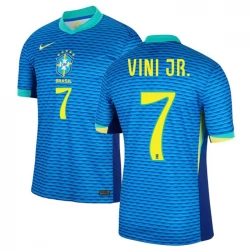 Vinicius Junior #7 Brasilien Fußballtrikots Copa America 2024 Auswärtstrikot Herren