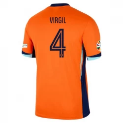 Virgil van Dijk #4 Niederlande Fußballtrikots EM 2024 Heimtrikot Herren