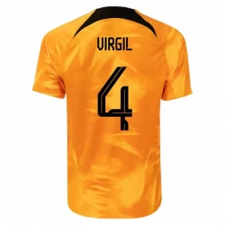 Virgil van Dijk #4 Niederlande Fußballtrikots WM 2022 Heimtrikot Herren