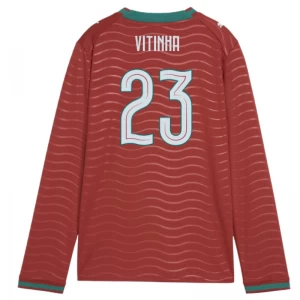 Vitinha #23 Portugal Fußballtrikot WM 2026 Heimtrikot Herren Langarm