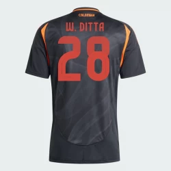 W. Ditta #28 Kolumbien Fußballtrikot Copa America 2024 Auswärtstrikot Herren