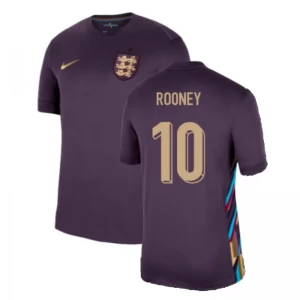 Wayne Rooney #10 England Fußballtrikot EM 2024 Auswärtstrikot Herren