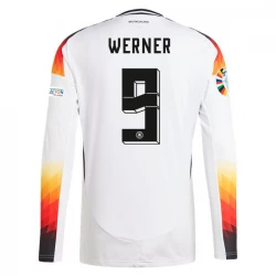 Werner #9 Deutschland Fußballtrikot EM 2024 Heimtrikot Herren Langarm