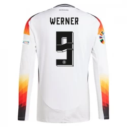 Werner #9 Deutschland Fußballtrikots EM 2024 Heimtrikot Herren Langarm